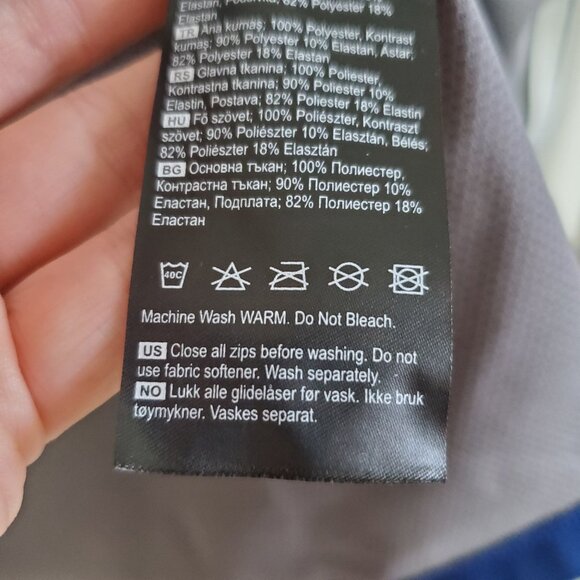 BJORN DAEHLIE Prime Jacket Cross Country Skiing Soft Shell Blue Women's Large - Picture 13 of 14